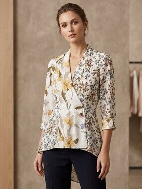 NYCO Floral Hi Lo Top